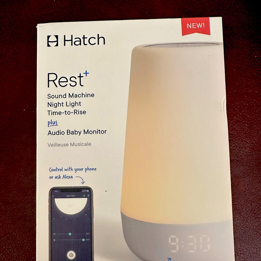 Hatch rest+ sound machine baby